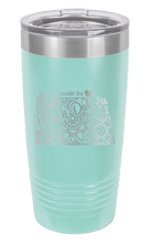 Load image into Gallery viewer, North Dakota - Home Is Where the Heart is Laser Engraved Tumbler (Etched)
