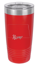 Load image into Gallery viewer, North Dakota Home Laser Engraved Tumbler (Etched)
