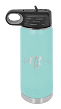 Load image into Gallery viewer, Nurse Life Laser Engraved Water Bottle (Etched)
