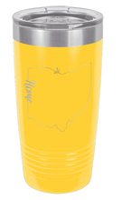 Load image into Gallery viewer, Ohio Home Laser Engraved Tumbler (Etched)
