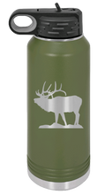 Load image into Gallery viewer, Elk 2 Laser Engraved Water Bottle (Etched)
