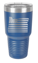 Load image into Gallery viewer, Oregon State American Flag Laser Engraved Tumbler (Etched)
