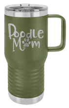 Load image into Gallery viewer, Poodle Mom Laser Engraved Mug (Etched)
