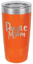 Load image into Gallery viewer, Poodle Mom Laser Engraved Tumbler
