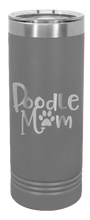 Load image into Gallery viewer, Poodle Mom Laser Engraved Skinny Tumbler (Etched)
