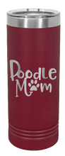 Load image into Gallery viewer, Poodle Mom Laser Engraved Skinny Tumbler (Etched)
