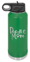 Load image into Gallery viewer, Poodle Mom Laser Engraved Water Bottle (Etched)
