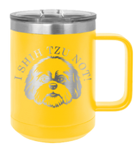 Load image into Gallery viewer, I Shih Tzu Not Laser Engraved Mug (Etched)
