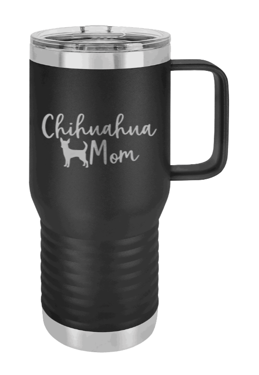 Chihuahua Mom Laser Engraved Mug (Etched)