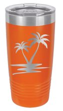 Load image into Gallery viewer, Palm Trees Laser Engraved Tumbler (Etched)
