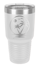 Load image into Gallery viewer, Palm Trees 2 Laser Engraved Tumbler (Etched)
