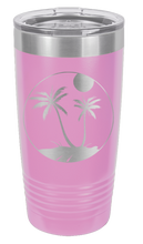 Load image into Gallery viewer, Palm Trees 3 Laser Engraved Tumbler (Etched)
