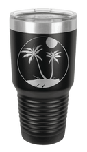 Load image into Gallery viewer, Palm Trees 3 Laser Engraved Tumbler (Etched)
