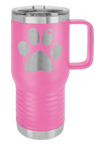 Load image into Gallery viewer, Paw Love Laser Engraved Mug (Etched)
