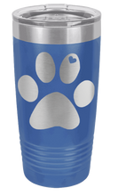 Load image into Gallery viewer, Paw Love Laser Engraved Tumbler (Etched)
