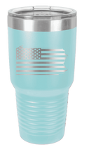 Load image into Gallery viewer, Pennsylvania State American Flag Laser Engraved Tumbler (Etched)
