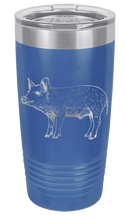 Load image into Gallery viewer, Pig Laser Engraved Tumbler (Etched)
