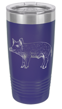 Load image into Gallery viewer, Pig Laser Engraved Tumbler (Etched)
