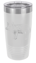 Load image into Gallery viewer, Pig Laser Engraved Tumbler (Etched)
