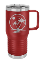 Load image into Gallery viewer, Palm Trees 2 Laser Engraved Mug (Etched)
