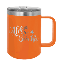Load image into Gallery viewer, Aloha Beaches Laser Engraved Mug (Etched)
