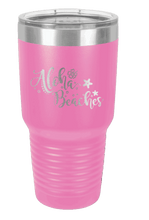 Load image into Gallery viewer, Aloha Beaches Laser Engraved Tumbler (Etched)
