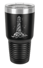 Load image into Gallery viewer, Lighthouse Laser Engraved Tumbler (Etched)
