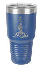 Load image into Gallery viewer, Lighthouse Laser Engraved Tumbler (Etched)
