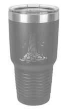 Load image into Gallery viewer, Lighthouse Laser Engraved Tumbler (Etched)
