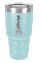 Load image into Gallery viewer, Lighthouse Laser Engraved Tumbler (Etched)
