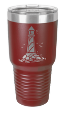 Load image into Gallery viewer, Lighthouse Laser Engraved Tumbler (Etched)
