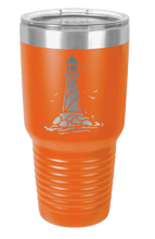 Load image into Gallery viewer, Lighthouse Laser Engraved Tumbler (Etched)
