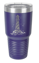 Load image into Gallery viewer, Lighthouse Laser Engraved Tumbler (Etched)
