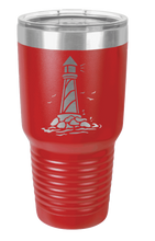 Load image into Gallery viewer, Lighthouse Laser Engraved Tumbler (Etched)
