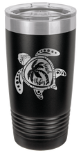 Load image into Gallery viewer, Turtle Laser Engraved Tumbler (Etched)
