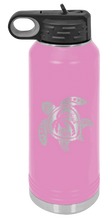 Load image into Gallery viewer, Turtle Laser Engraved Water Bottle (Etched)
