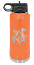 Load image into Gallery viewer, Turtle Laser Engraved Water Bottle (Etched)
