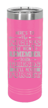 Load image into Gallery viewer, Nights We Wont Remember Laser Engraved Skinny Tumbler (Etched)
