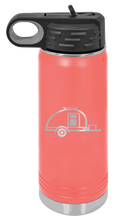 Load image into Gallery viewer, Camper Laser Engraved Water Bottle (Etched)
