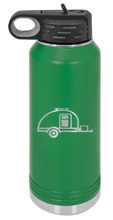 Load image into Gallery viewer, Camper Laser Engraved Water Bottle (Etched)
