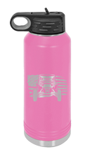 Load image into Gallery viewer, RZR Flag Laser Engraved Water Bottle (Etched)
