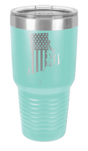 Load image into Gallery viewer, Rhode Island State American Flag Laser Engraved Tumbler (Etched)
