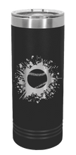 Load image into Gallery viewer, Baseball Laser Engraved Skinny Tumbler (Etched)
