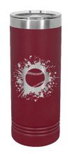 Load image into Gallery viewer, Baseball Laser Engraved Skinny Tumbler (Etched)
