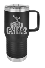 Load image into Gallery viewer, Cheerleader Design Laser Engraved Mug (Etched)
