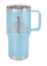 Load image into Gallery viewer, Cheerleader Design Laser Engraved Mug (Etched)
