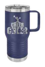 Load image into Gallery viewer, Cheerleader Design Laser Engraved Mug (Etched)
