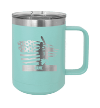 Load image into Gallery viewer, Baseball Player 2 Laser Engraved Mug (Etched)
