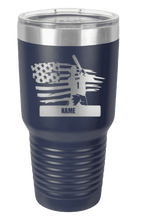 Load image into Gallery viewer, Baseball Player 2 Laser Engraved Tumbler (Etched)
