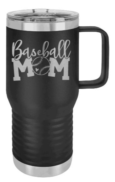 Baseball Mom Laser Engraved Mug (Etched)
